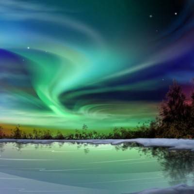 Aurora Boreal en Alaska